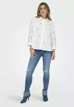 Блузка на пуговицах ONLY, молочный