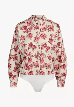 Блузка на пуговицах ORIGINA BIZUU, кремовый