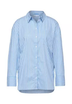 Блузка на пуговицах OVERSIZE BLUSE Street One Studio, синий