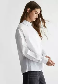 Блузка на пуговицах OVERSIZED POPLIN LIU JO, белый