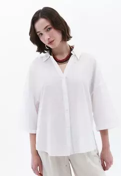 Блузка на пуговицах OXXO, белый