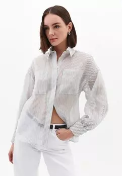 Блузка на пуговицах OXXO, черный