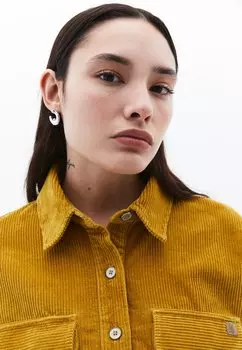 Блузка на пуговицах OXXO, охра