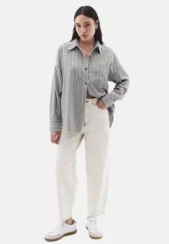 Блузка на пуговицах OXXO, светло-серый