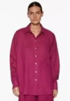 Блузка на пуговицах Oysho, розовый