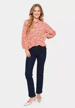 Блузка на пуговицах PALAVI Saint Tropez, коралл