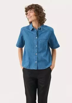 Блузка на пуговицах Part Two, деним