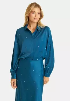 Блузка на пуговицах PEDRERA Alma en Pena, синий