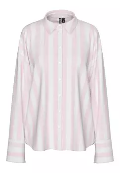 Блузка на пуговицах Pieces, кремовый