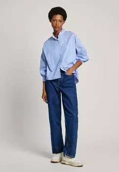 Блузка на пуговицах PIPERY Pepe Jeans, синий