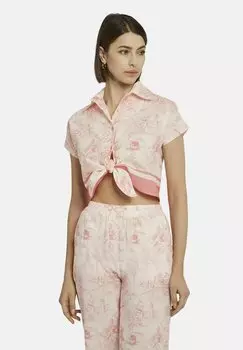 Блузка на пуговицах PLICALO Nicowa, светло-розовый