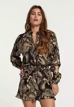 Блузка на пуговицах PLYMOUTH Shiwi, черный