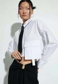 Блузка на пуговицах POCKET Koton, белый