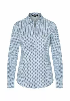 Блузка на пуговицах PRINTED BILLA More & More, светло-голубой