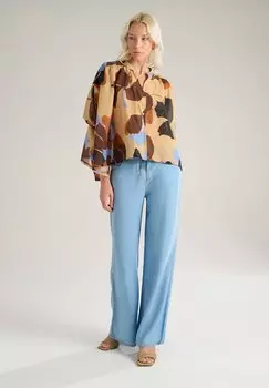 Блузка на пуговицах PRINTED Manila Grace, цвет Hay