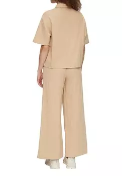 Блузка на пуговицах QS, бежевый