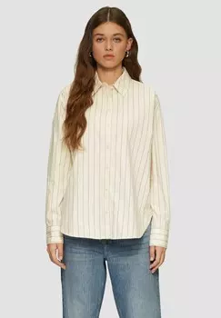 Блузка на пуговицах QS, черный