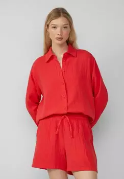 Блузка на пуговицах QS, красный