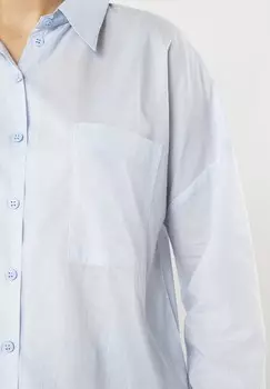 Блузка на пуговицах QUIOSQUE, синий