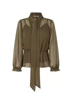 Блузка на пуговицах RADIANT Pepe Jeans, темно-зеленый