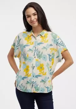 Блузка на пуговицах Ragwear, бежевый