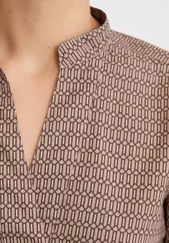 Блузка на пуговицах REGULAR AUS LEICHTEM TOUCH Marc O'Polo, коричневый