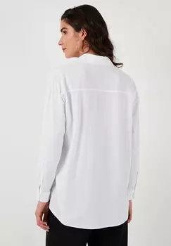 Блузка на пуговицах REGULAR FIT LELA, белый