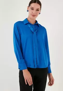 Блузка на пуговицах REGULAR FIT LELA, синий