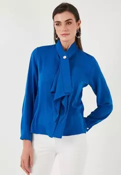 Блузка на пуговицах REGULAR FIT LELA, синий