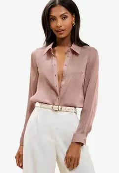 Блузка на пуговицах REGULAR FIT Lipsy, розовый