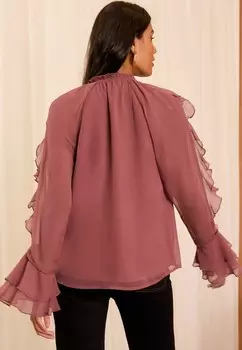 Блузка на пуговицах REGULAR FIT Love & Roses, розовый