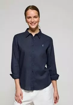 Блузка на пуговицах REGULAR FIT RIGBY Polo Club, синий