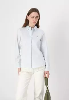Блузка на пуговицах REGULAR SHIRT Tommy Hilfiger, светло-голубой