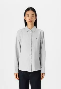 Блузка на пуговицах REGULAR SHIRT Tommy Hilfiger, темно-синий