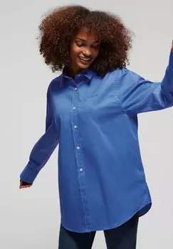 Блузка на пуговицах RELAX FIT Polo Club, синий