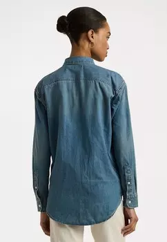 Блузка на пуговицах RELAXED FIT DENIM SHIRT Ralph Lauren, цвет Autumn Blue Wash
