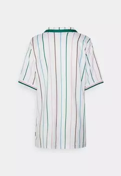 Блузка на пуговицах Retro Pinstripe Baseball Shirt Karl Kani, белая