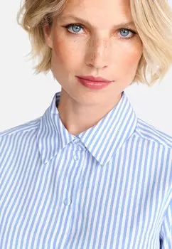 Блузка на пуговицах Rich & Royal, синий