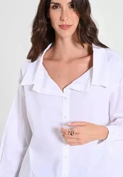 Блузка на пуговицах Rinascimento, белый