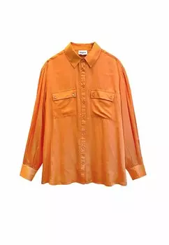 Блузка на пуговицах ROBINE FRNCH, оранжевый