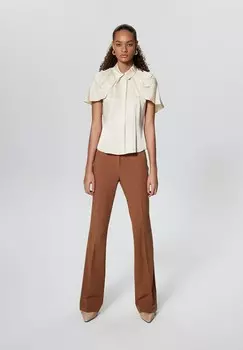 Блузка на пуговицах Rue les crateurs, бежевый