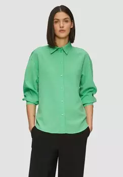 Блузка на пуговицах s.Oliver, зеленый