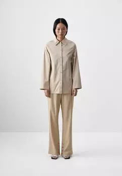 Блузка на пуговицах SACATA Samse Samse, песочный