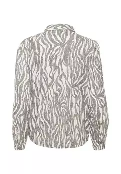 Блузка на пуговицах Saint Tropez, черный