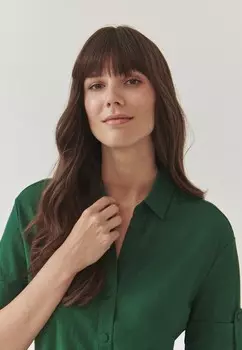 Блузка на пуговицах SAVANAH TATUUM, зеленый