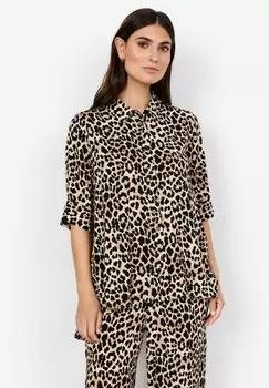 Блузка на пуговицах SC-PIETTA 2 Soyaconcept, бежевый