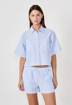 Блузка на пуговицах SEANY Etam, синий