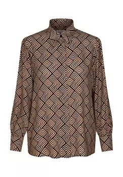 Блузка на пуговицах Seidensticker, синий