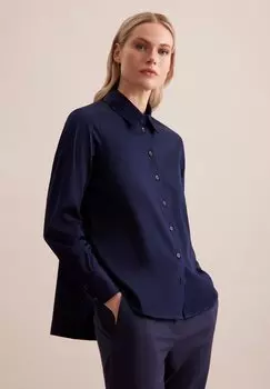 Блузка на пуговицах Seidensticker, синий