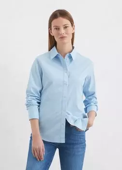 Блузка на пуговицах SHAPED Marc O'Polo, светло-голубой